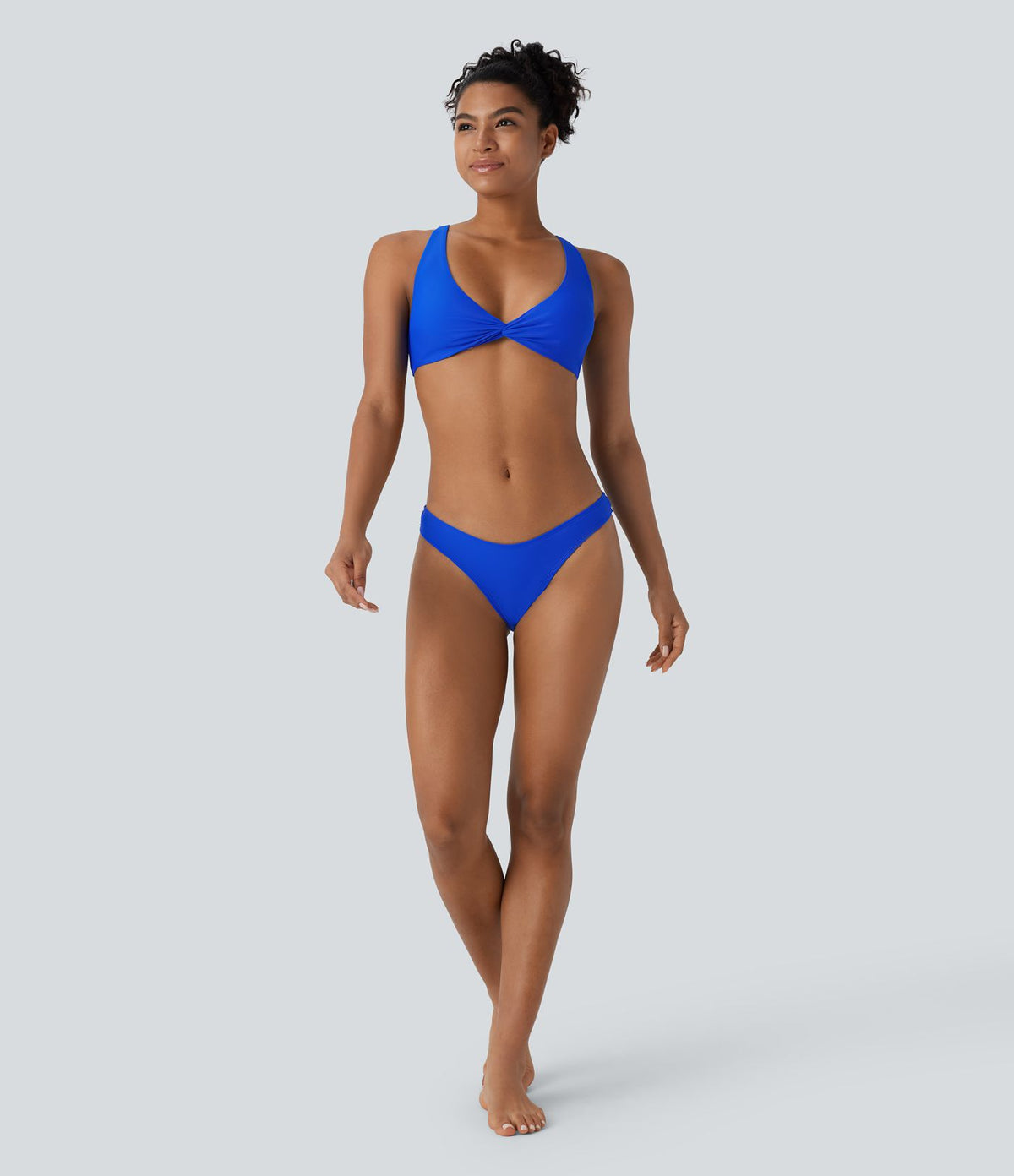 Bas de maillot de bain bikini échancré