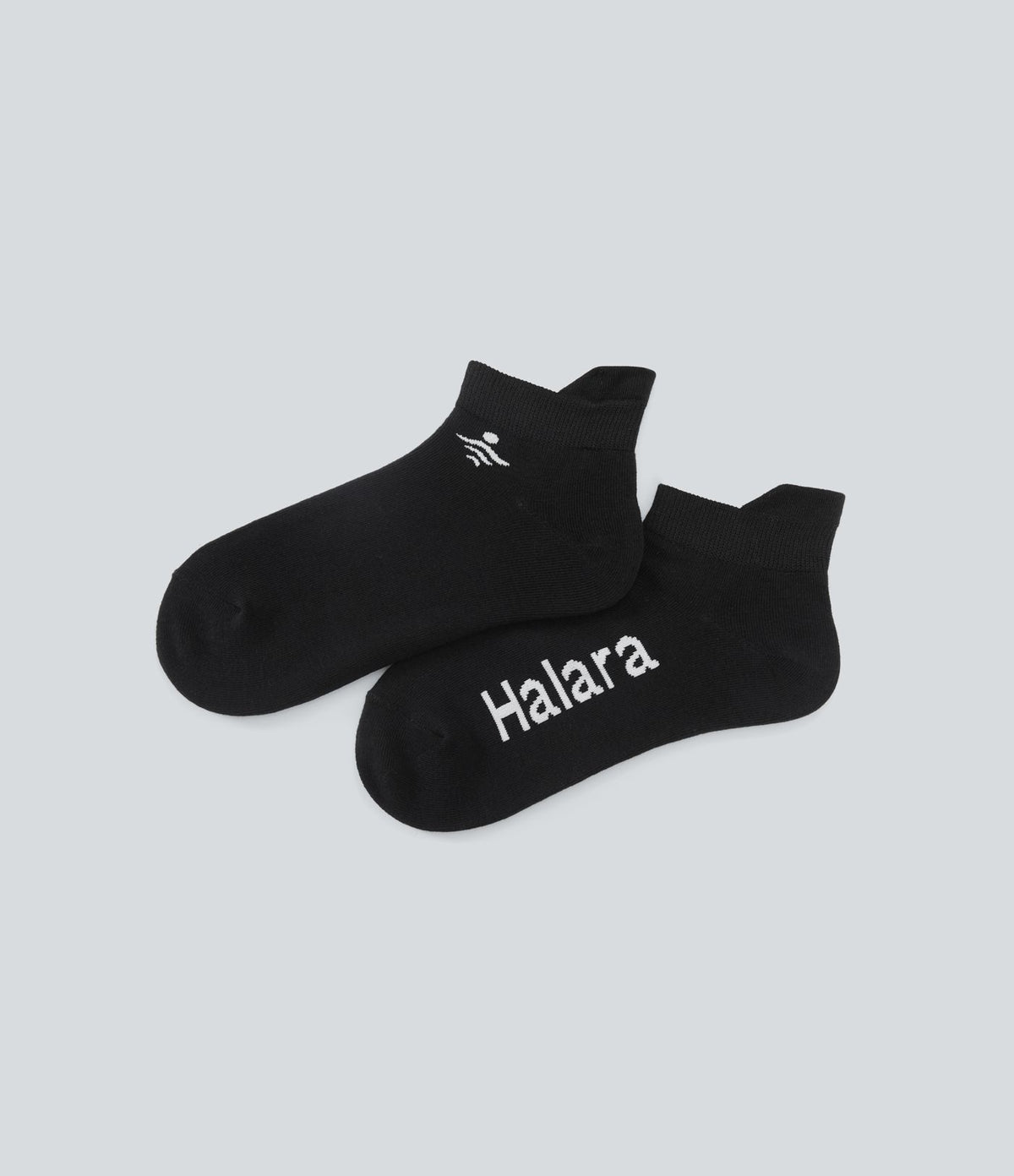 Chaussettes chevilles padel/pickleball imprimé lettres Halara