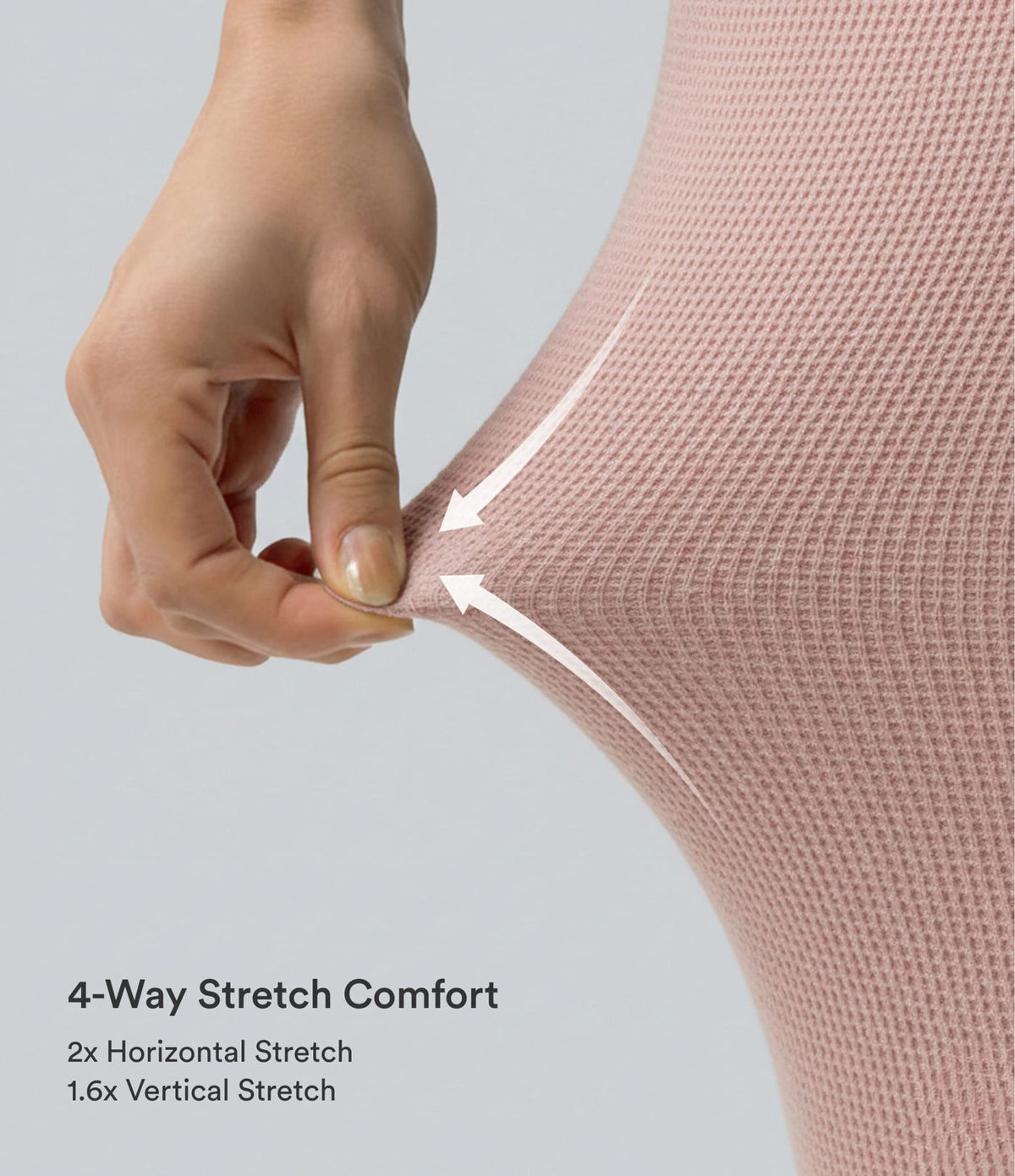 Halara Flex™ Pantalon Tailleur Large Fluide Gaufré Taille Haute Poches Latérales