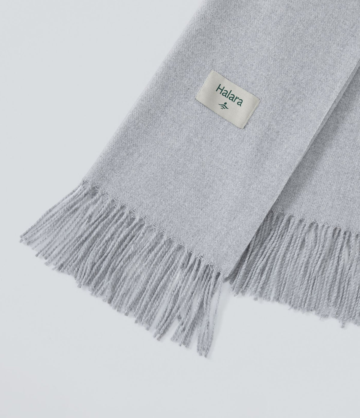 Écharpe décontractée en maille avec franges