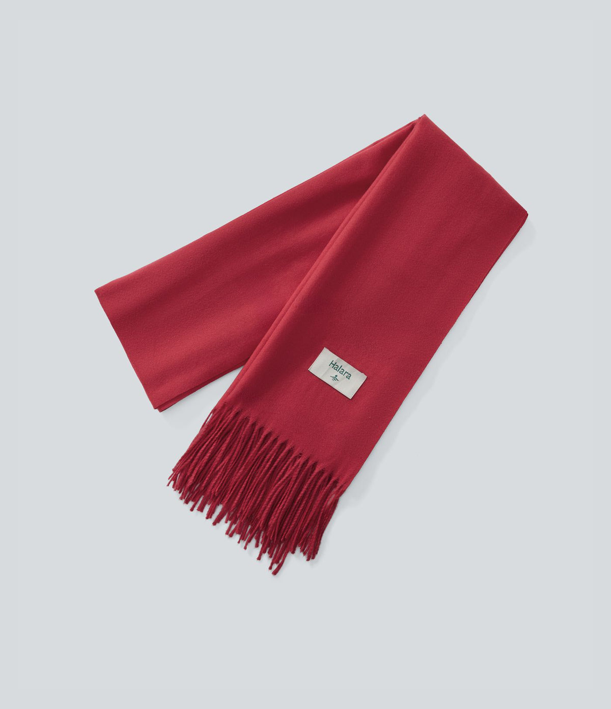 Écharpe décontractée en maille avec franges