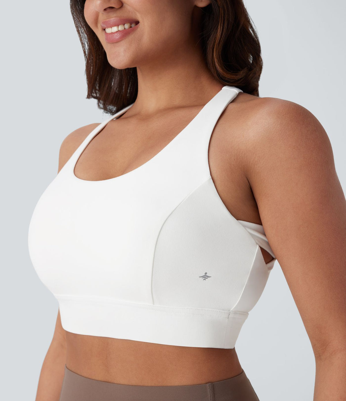 Brassière yoga dos nageur maintien léger E-G