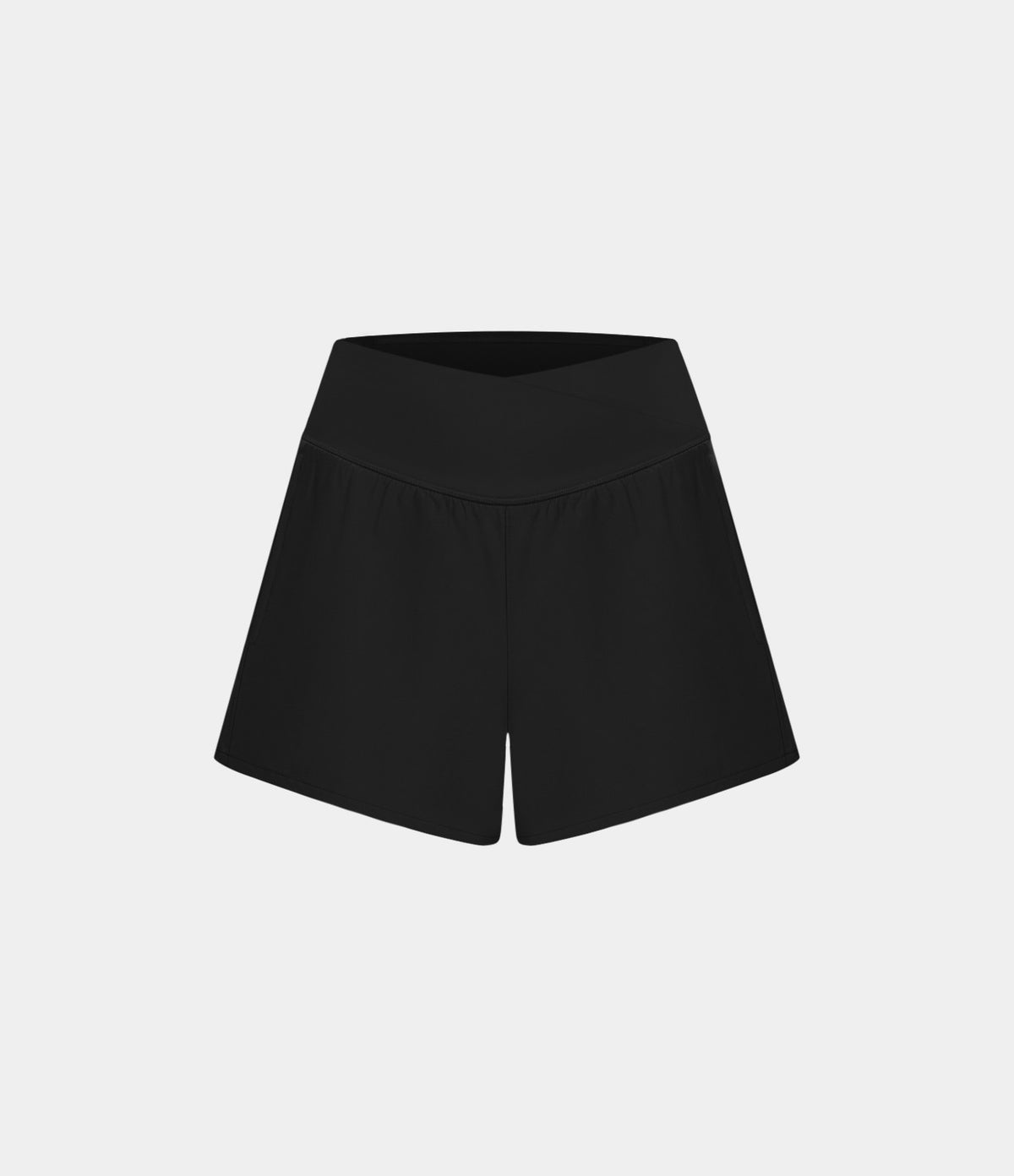 Breezeful™ Shorts 10cm Yoga Séchage Rapide 2 en 1 Taille Haute Poches Latérales Croisées