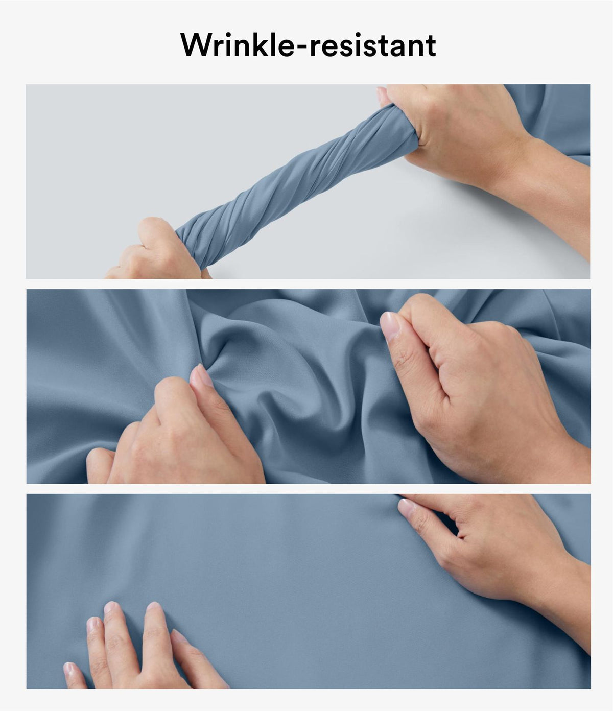 Blouse esprit bureau défroissage facile, encolure bateau, manches longues, fronces et lien côté