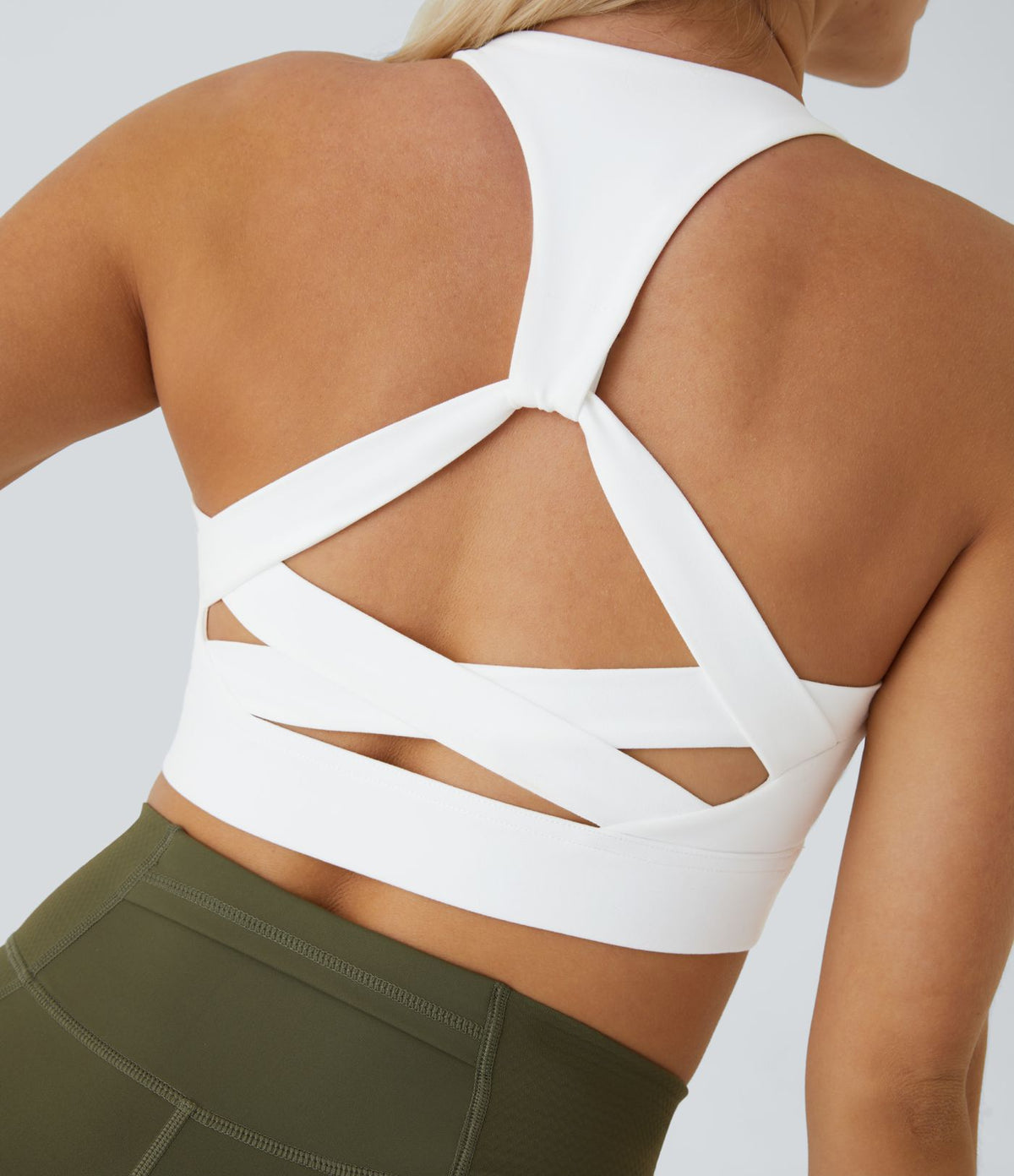 Brassière yoga dos nageur maintien léger A-C