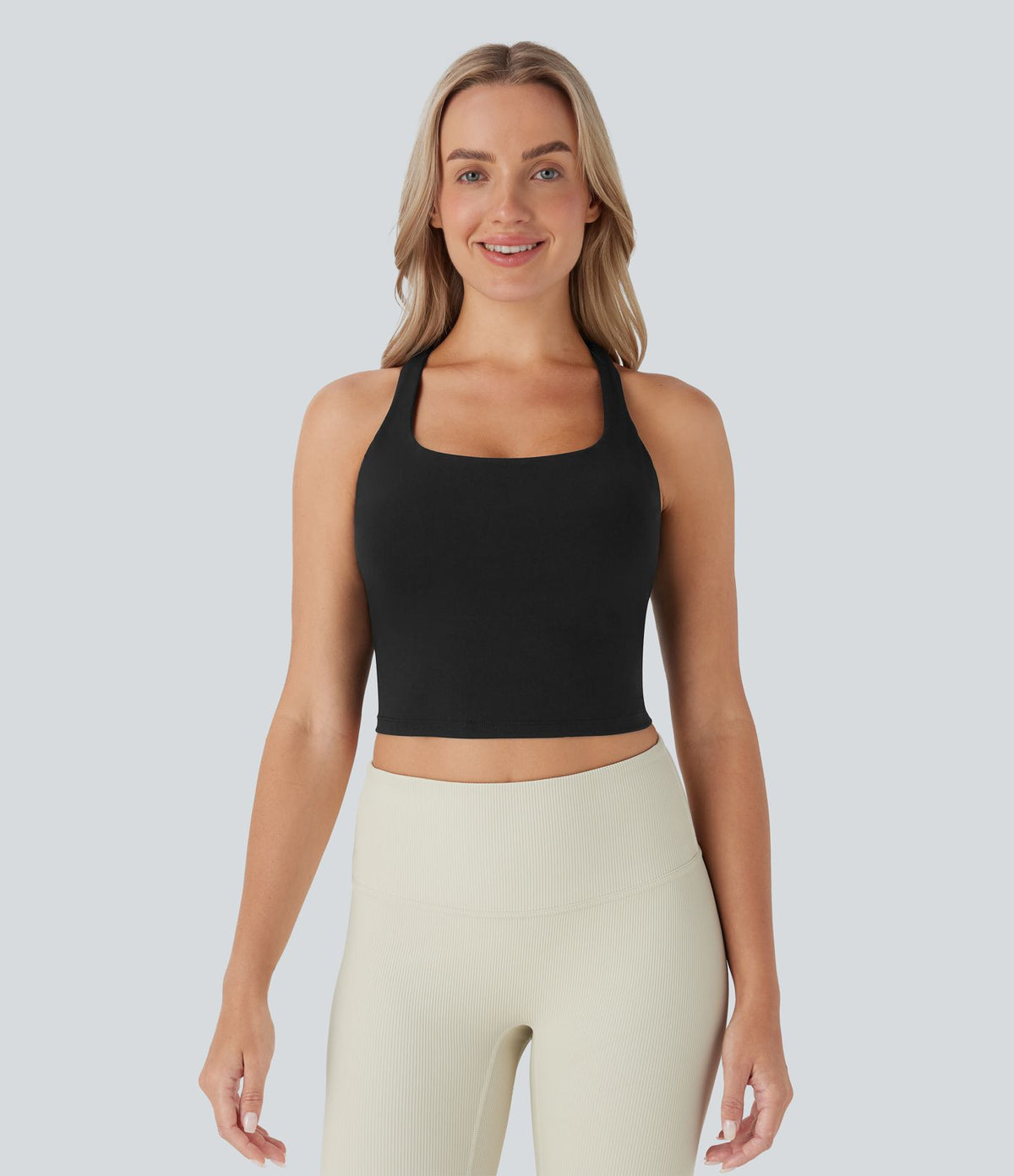 Débardeur yoga court E-G