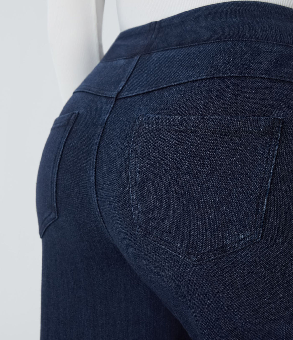Halara Flex™ Denim Heat Jean large casual taille haute avec poches