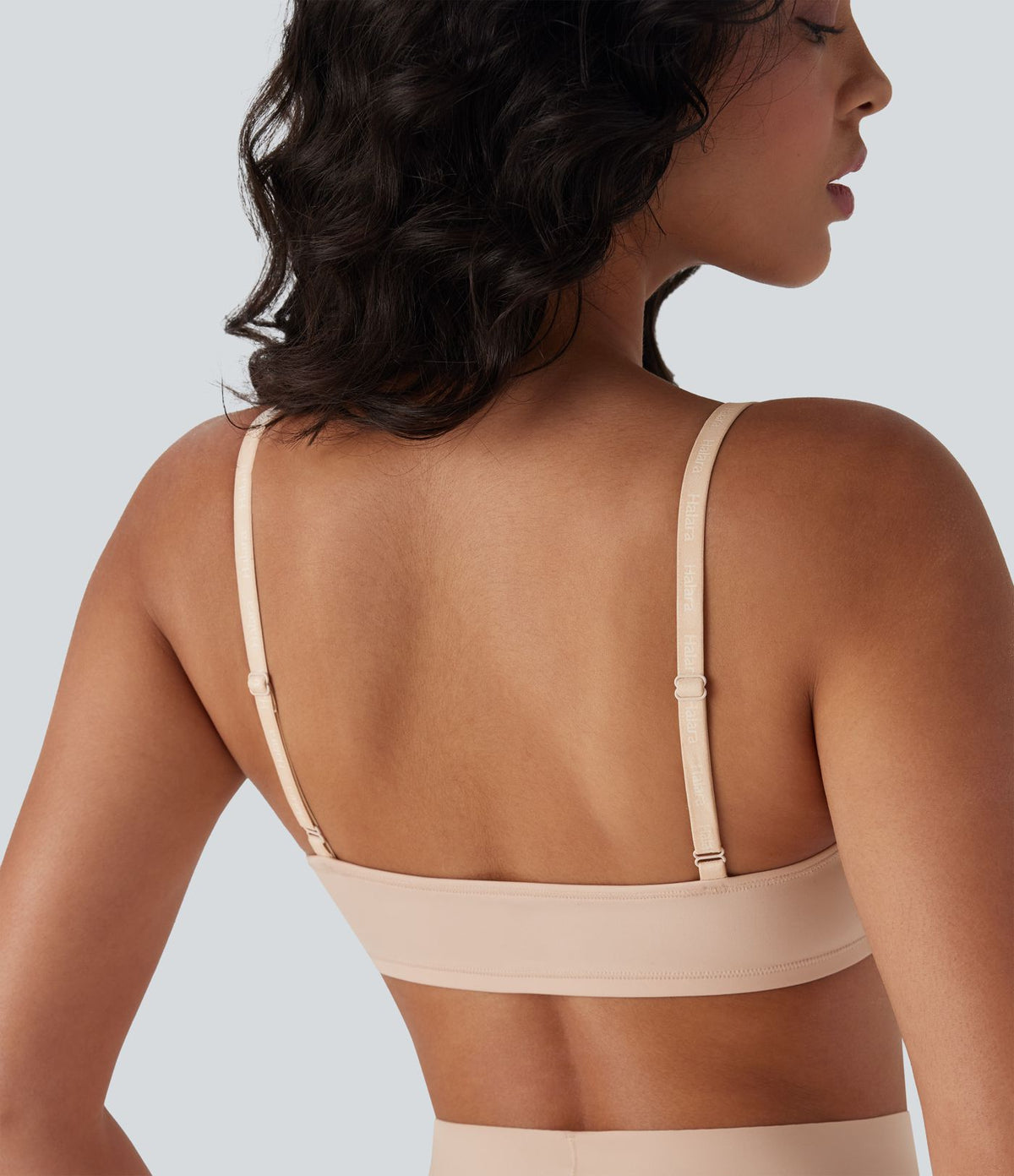 Brassière décontractée à bretelles réglables haute élasticité